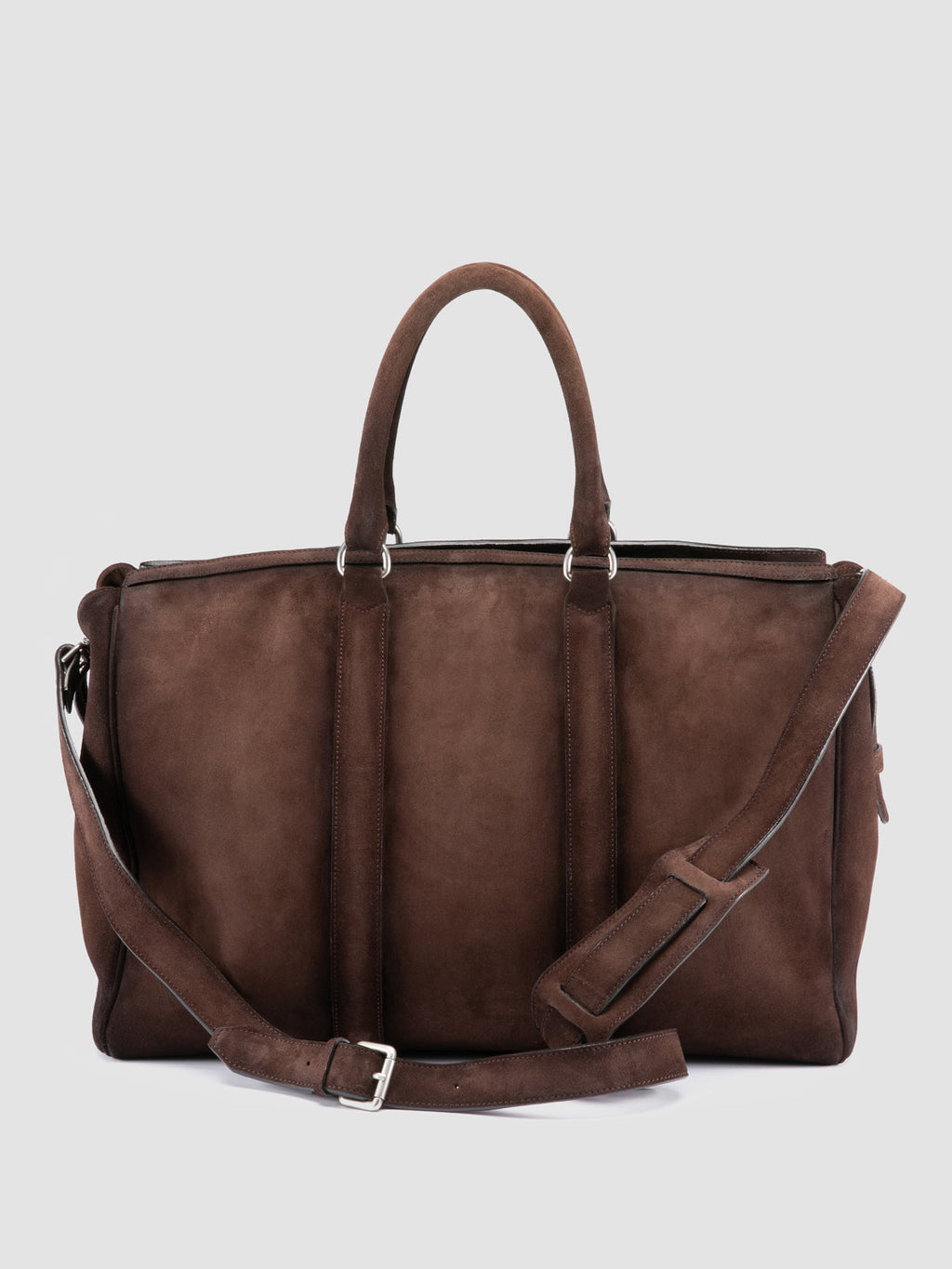 QUENTIN 009 - Brown Suede Bag - image OCBENNI09LIGC3D295TU0 - 5