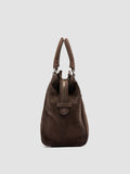 QUENTIN 009 - Taupe Suede Bag