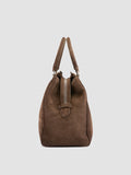 QUENTIN 009 - Brown Suede Bag - image OCBENNI09LIGC3F395TU0 - 4