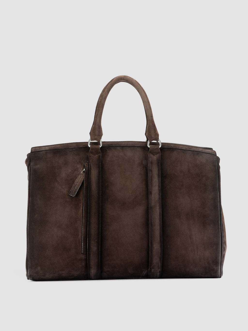 QUENTIN 009 - Brown Suede Bag