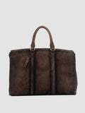 QUENTIN 009 - Brown Suede Bag