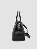 QUENTIN 009 - Black Leather Bag