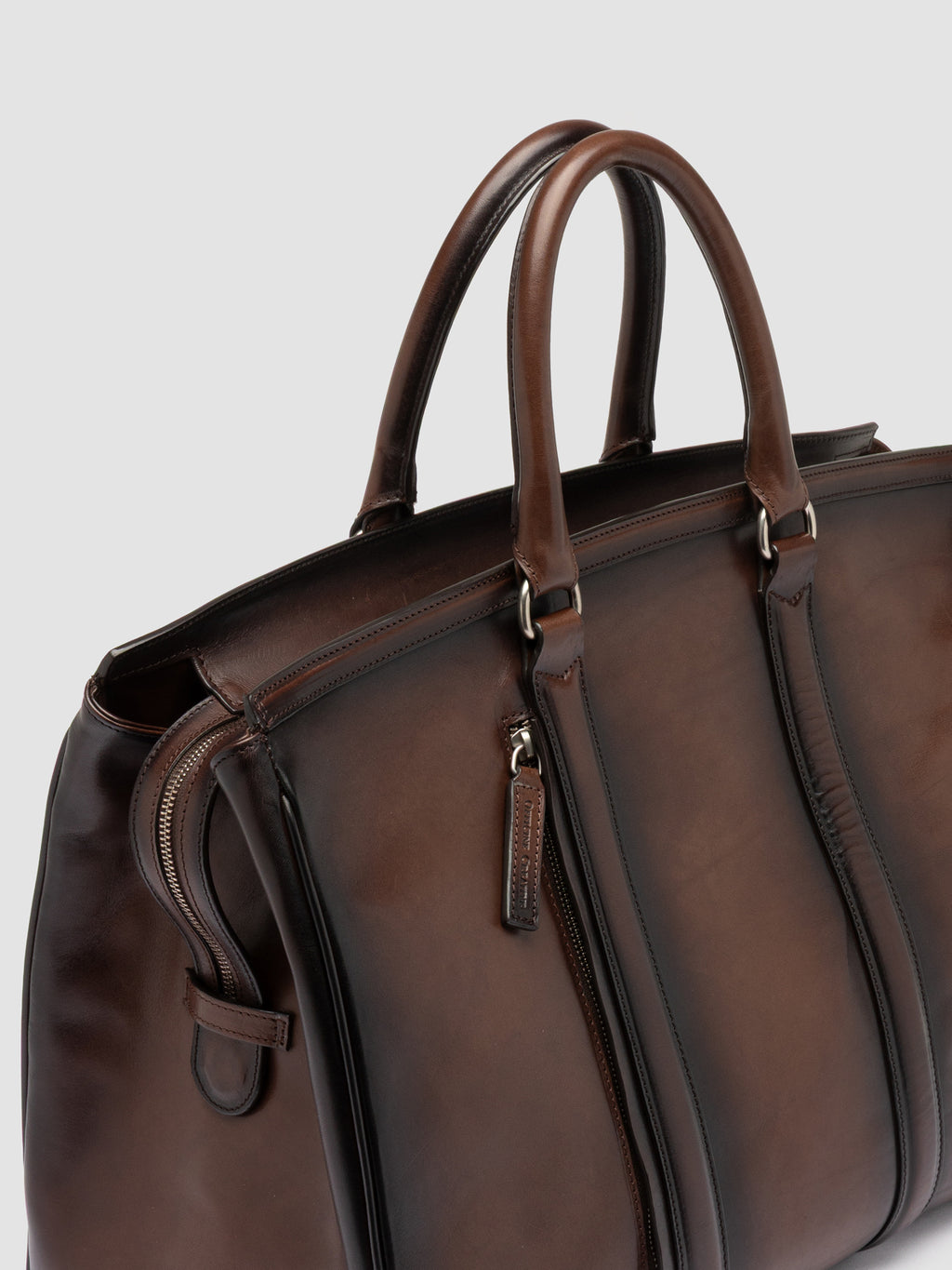 QUENTIN 009 - Brown Leather Bag