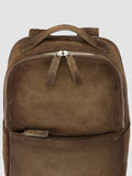 QUENTIN 023 - Taupe Suede Backpack - image OCBENNI23LIGC3F395TU0 - 2