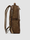 QUENTIN 023 - Taupe Suede Backpack - image OCBENNI23LIGC3F395TU0 - 3