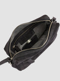 QUENTIN 025 - Black Suede Pouch Bag
