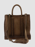 QUENTIN 026 - Taupe Suede Briefcase