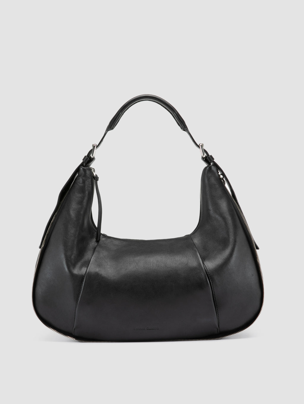 GHINZA 002 - Black Leather Shoulder Bags