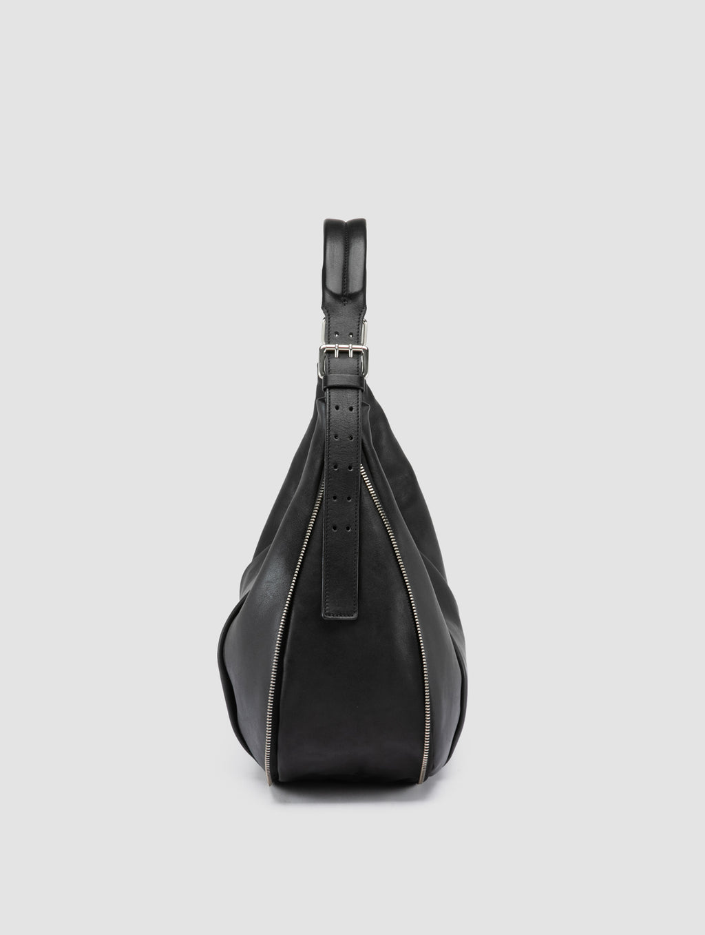 GHINZA 002 - Black Leather Shoulder Bags