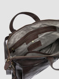 HELMET 046 - Brown Leather Briefcase Officine Creative - 6