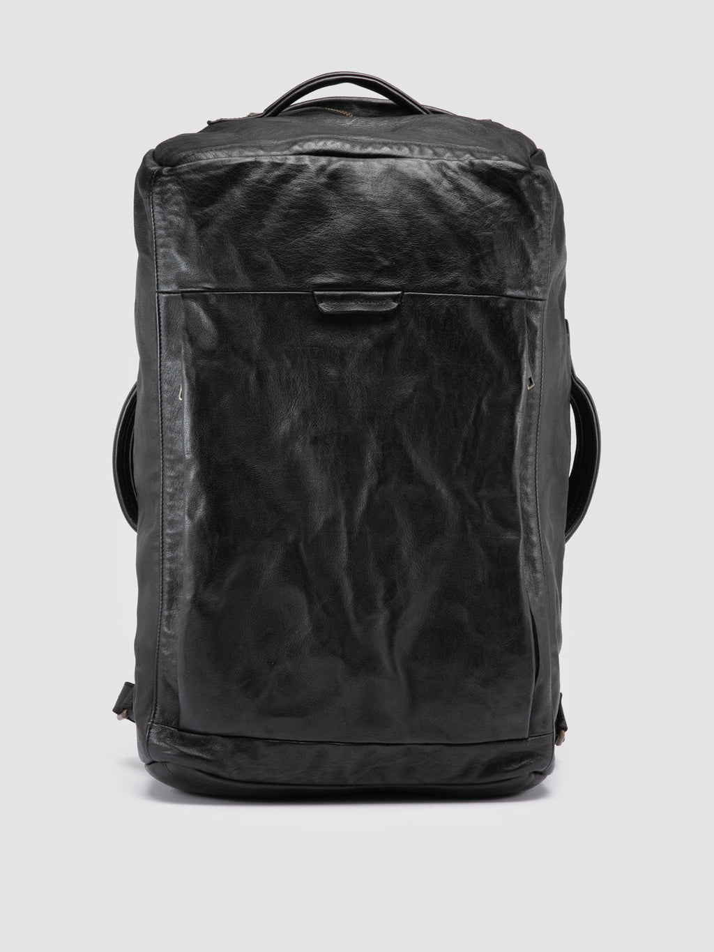 HELMET 052 - Black Leather Backpack - image OCBHELM52IGNIS1000TU0 - 1