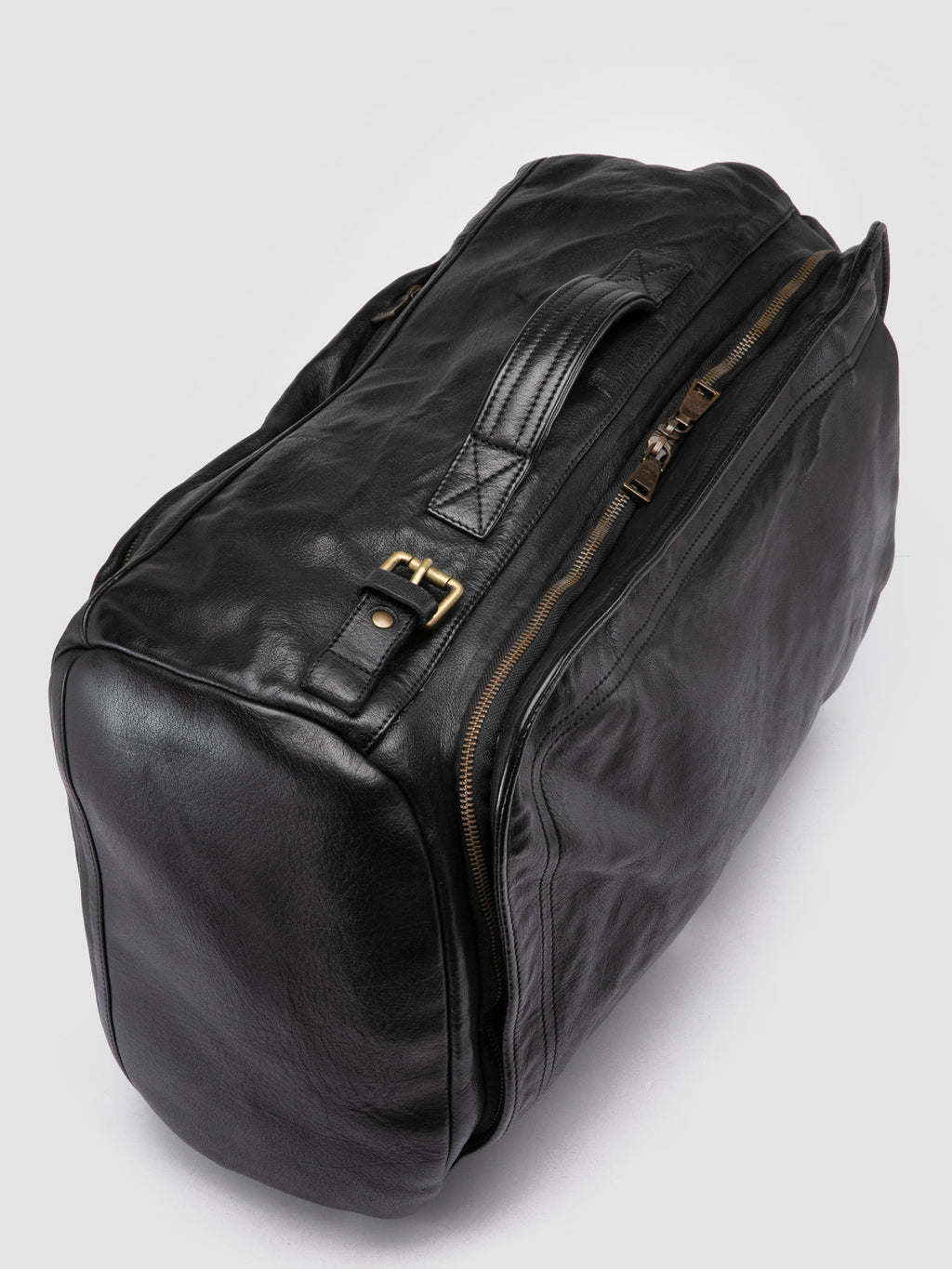 HELMET 052 - Black Leather Backpack - image OCBHELM52IGNIS1000TU0 - 3