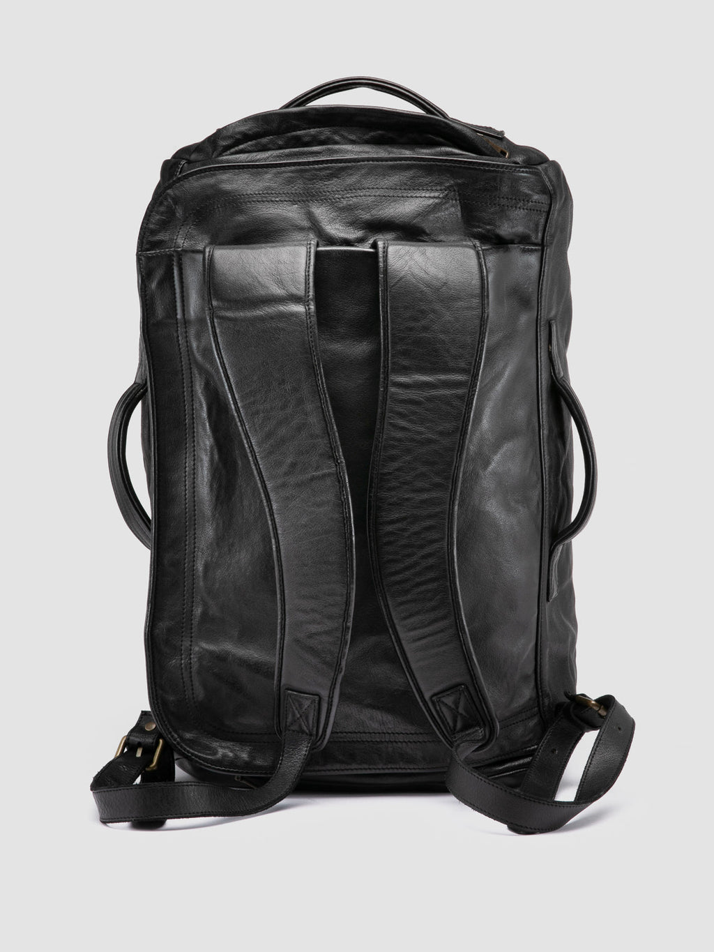 HELMET 052 - Black Leather Backpack - image OCBHELM52IGNIS1000TU0 - 5