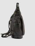 HELMET 055 - Green Leather Backpack