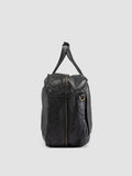 HELMET 056 - Black Leather Travel Bag