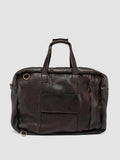 HELMET 056 - Brown Leather Travel Bag