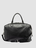JULES 006 - Black Leather Travel Bag