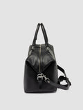 JULES 006 - Black Leather Travel Bag