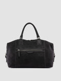 JULES 006 - Black Suede Travel Bag - image OCBJULE06LIGC3G101TU0 - 4