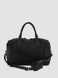 JULES 006 - Black Suede Travel Bag - image OCBJULE06LIGC3G101TU0 - 6