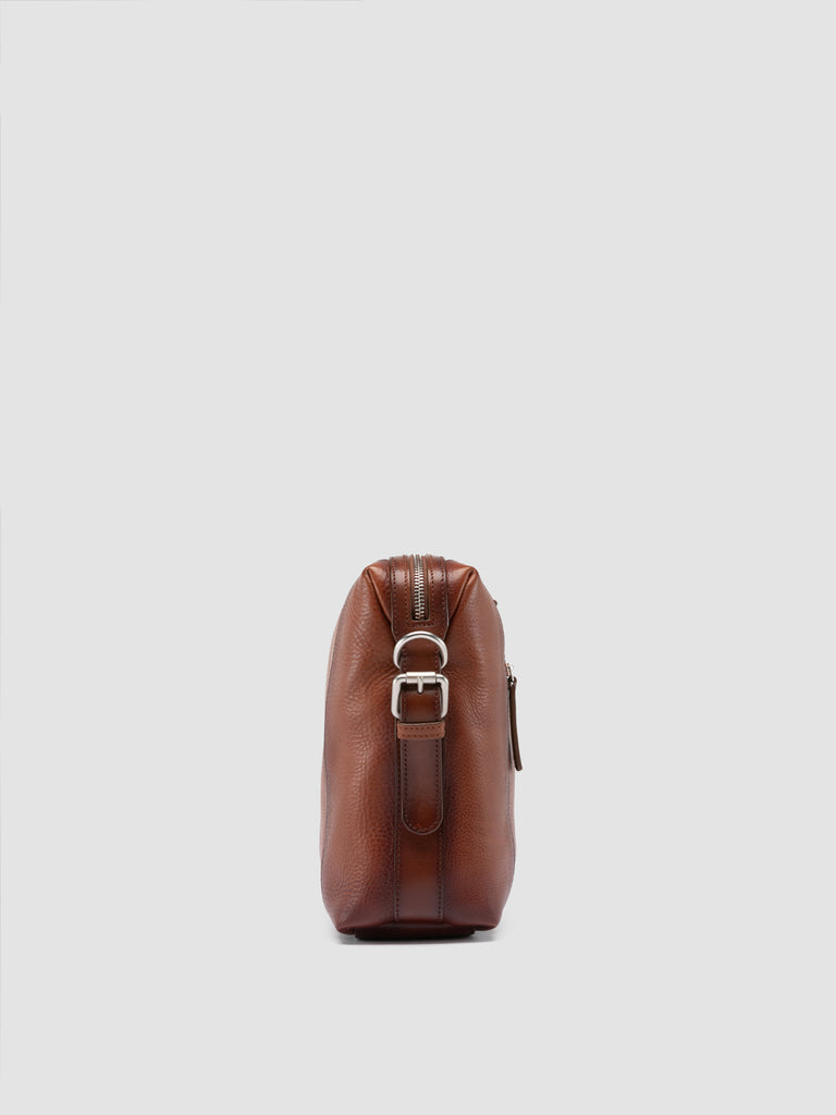 JULES 009 - Brown  Leather Briefcase