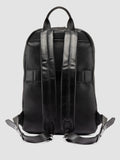JULES 012 - Black Leather Backpack