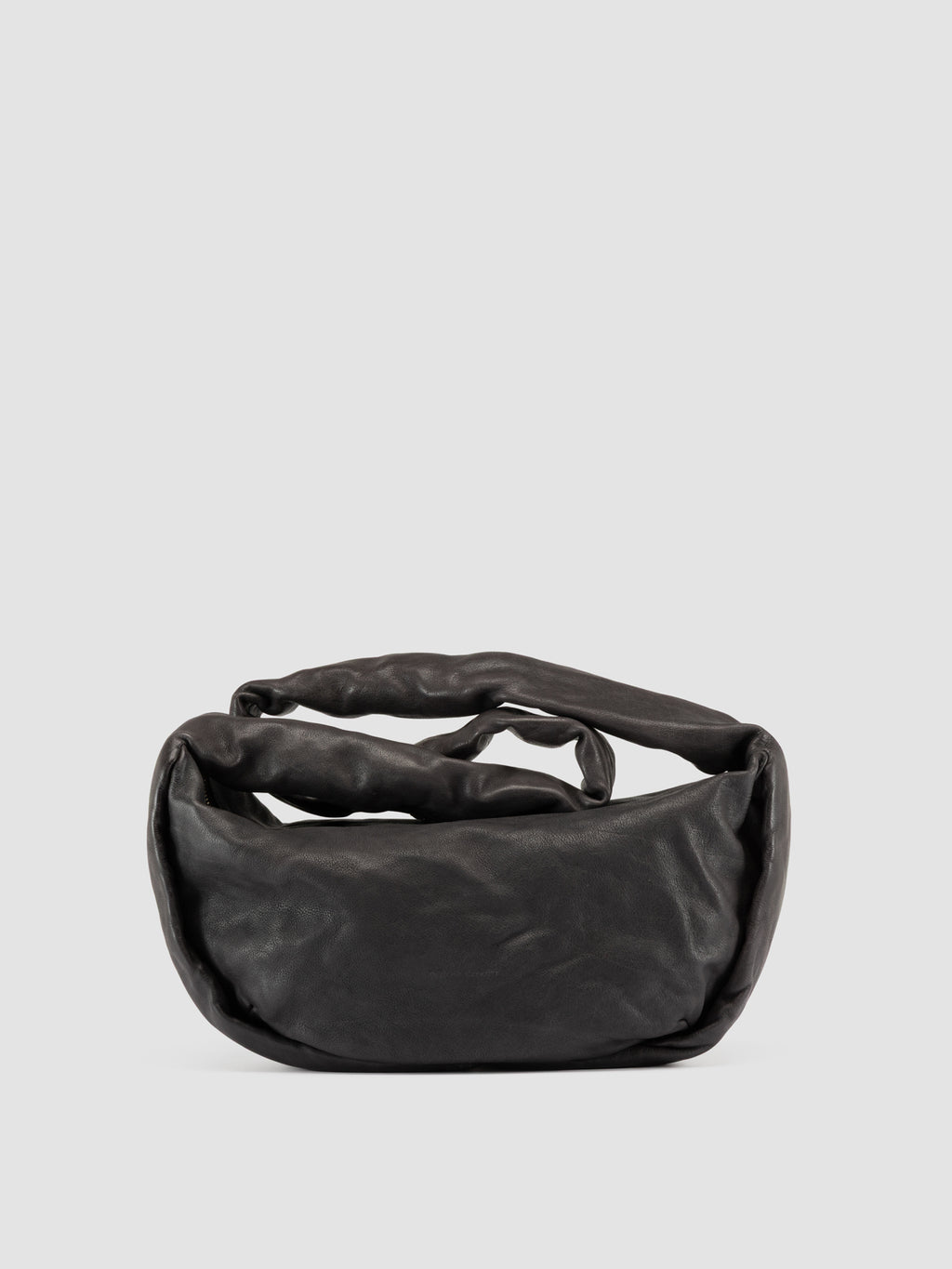 BOLINA 046 - Grey Leather Crossbody Bag