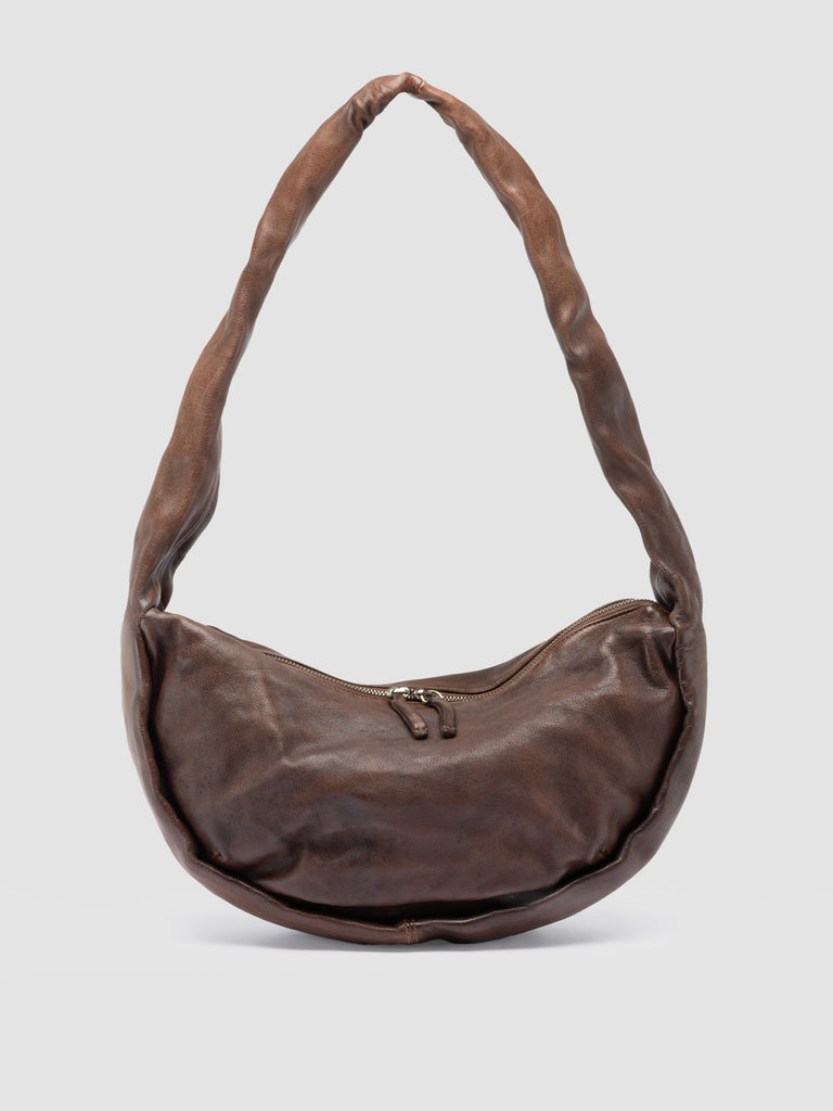 BOLINA 046 - Brown Leather Crossbody Bag
