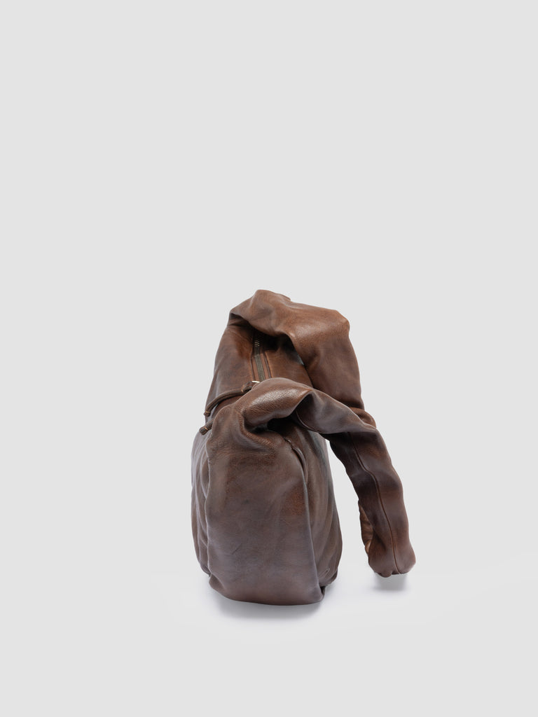 BOLINA 046 - Brown Leather Crossbody Bag