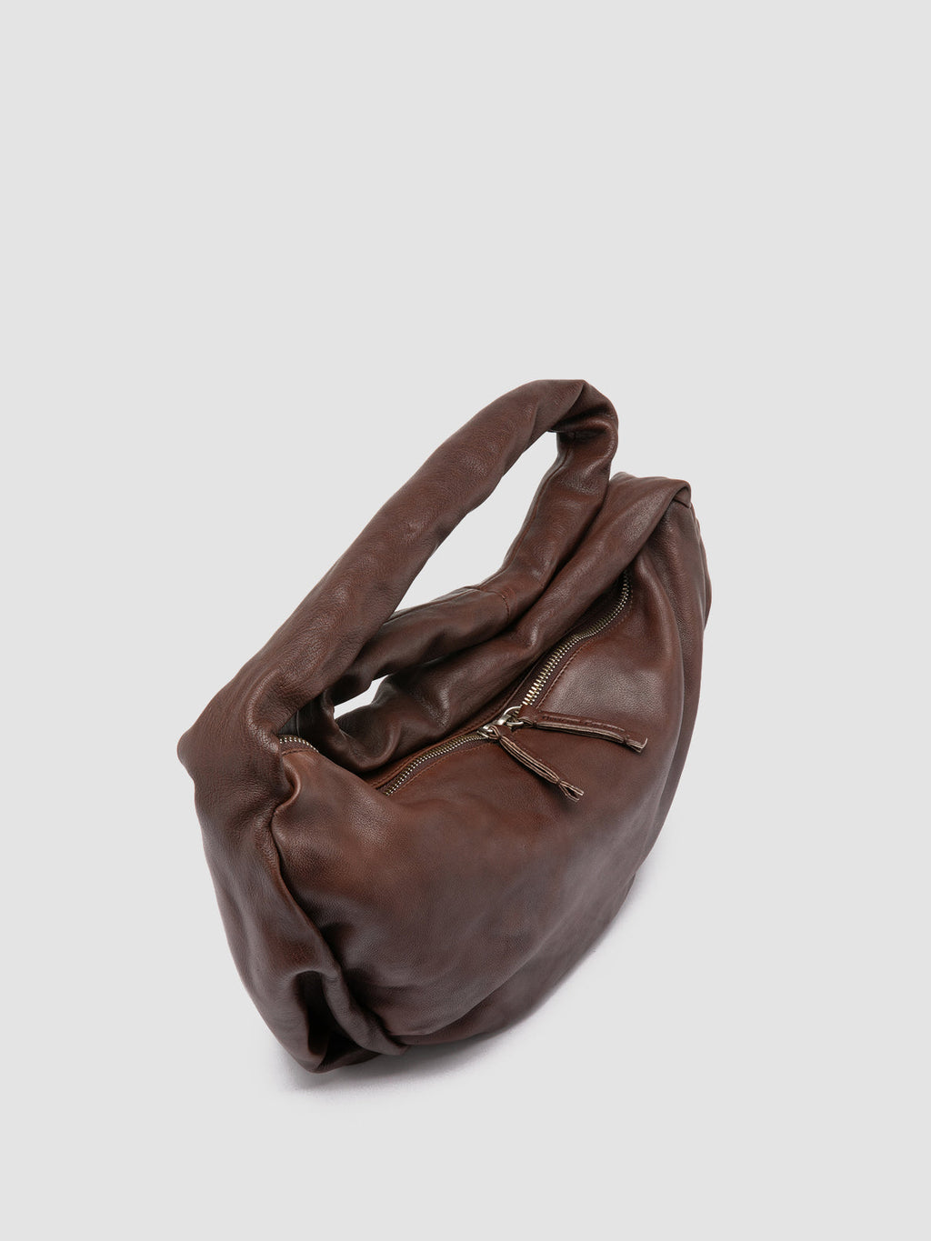 BOLINA 046 - Brown Leather Crossbody Bag - image OCBKNOT46IGNISH224TU0 - 3