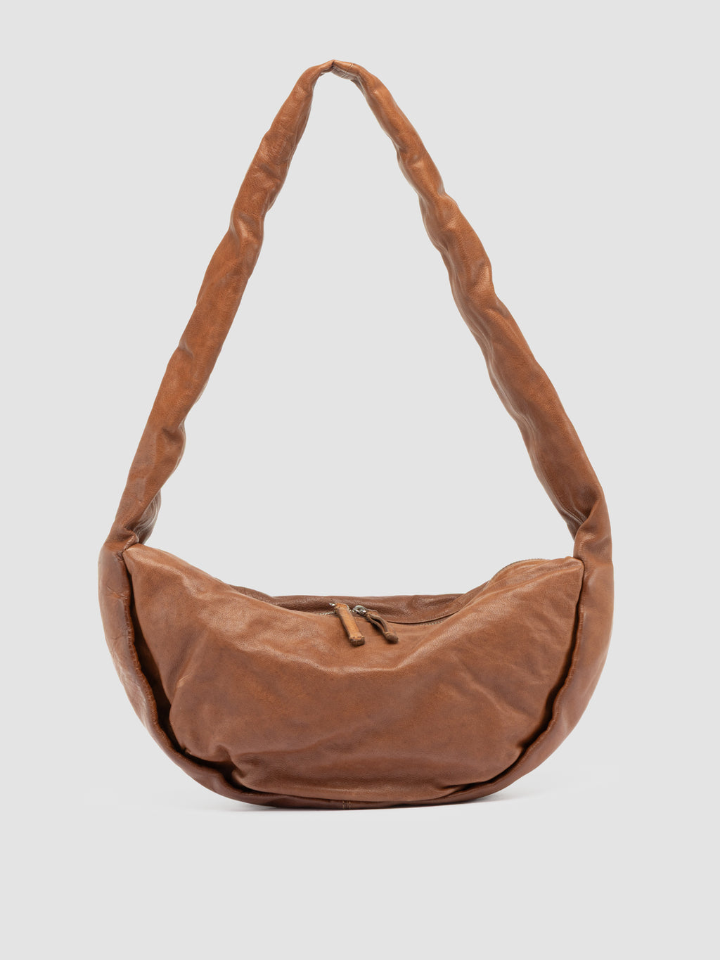 BOLINA 046 - Brown Leather Crossbody Bag