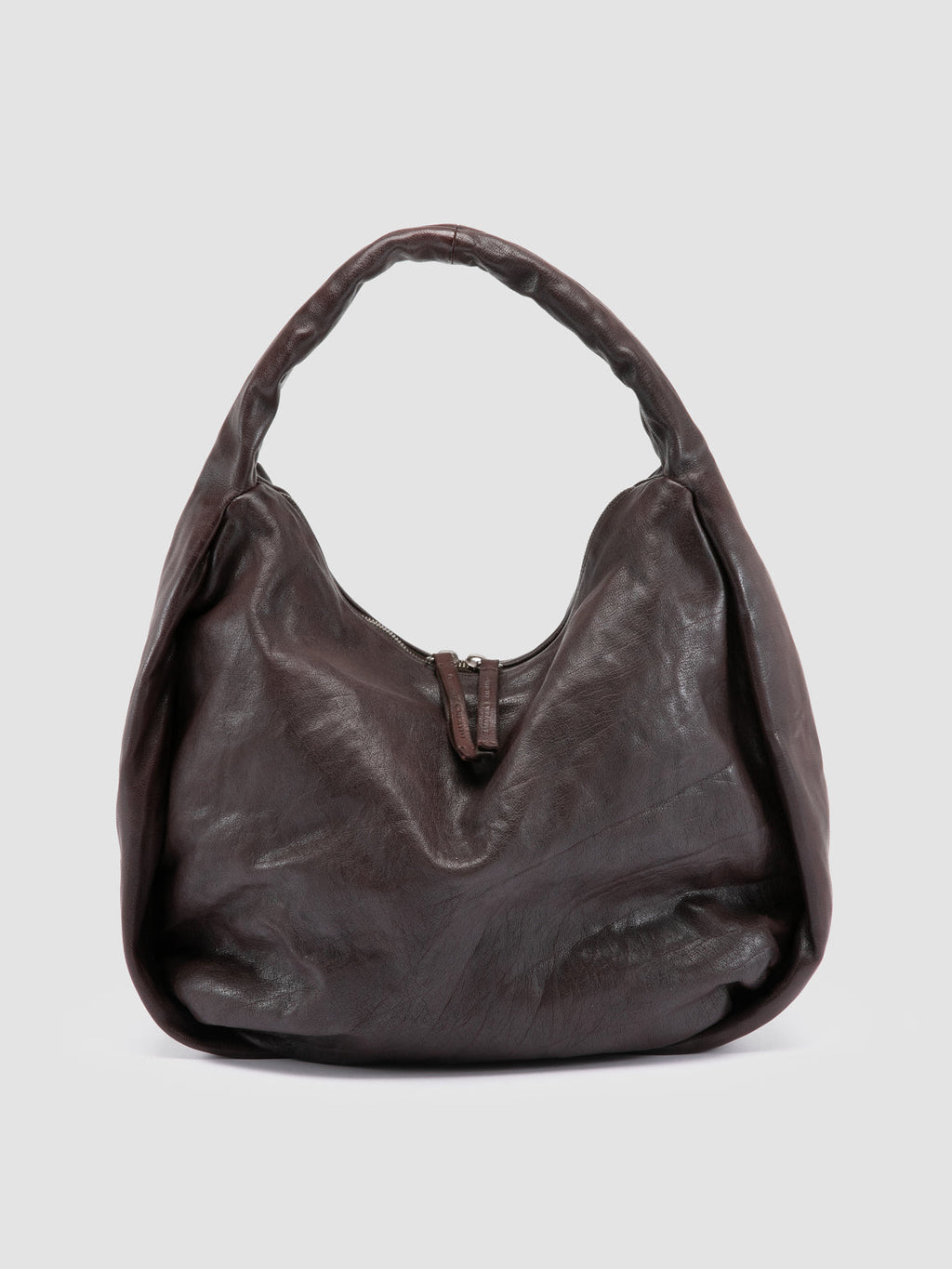 BOLINA 048 - Brown Leather Shoulder Bag - image OCBKNOT48IGNISE663TU0 - 1