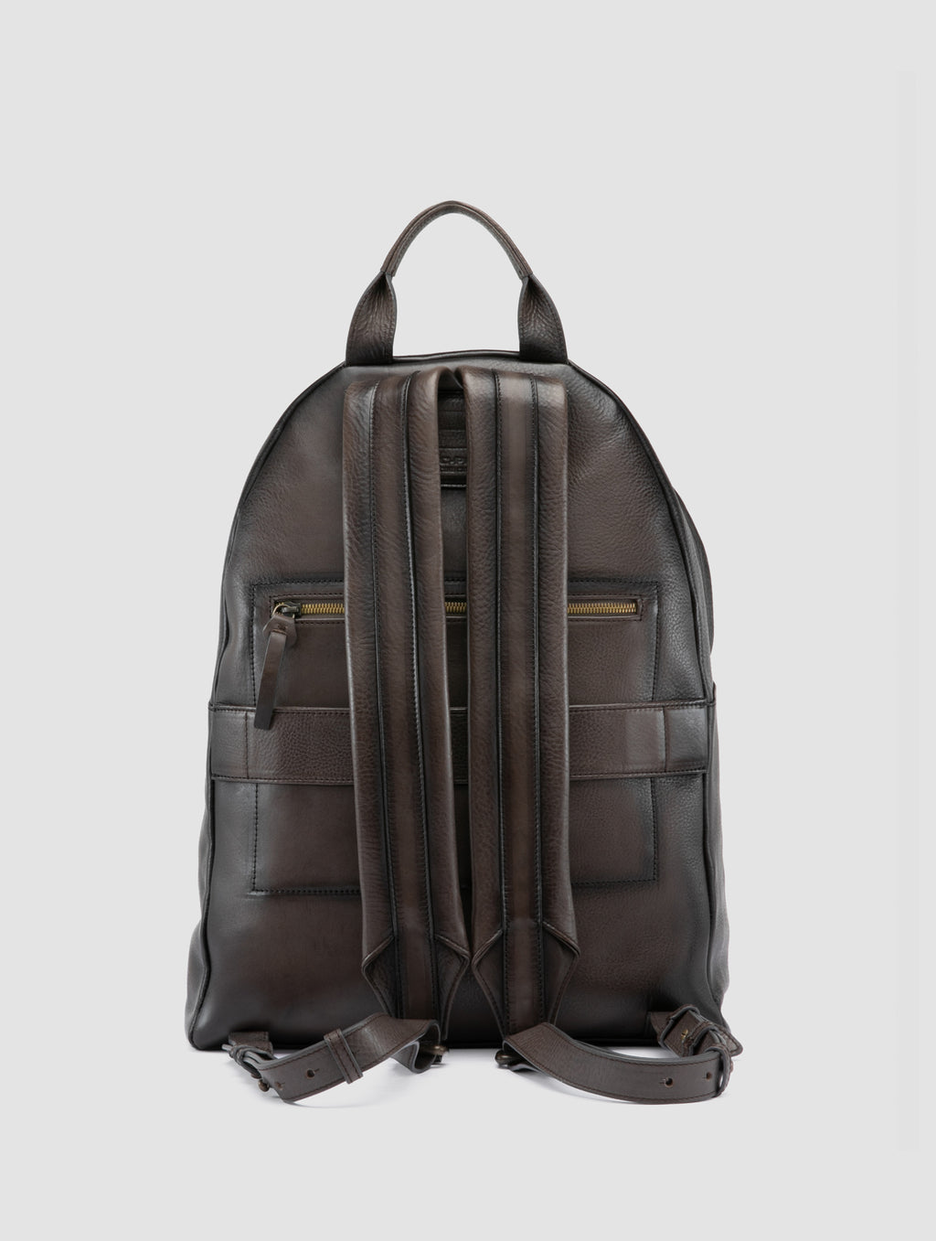 OC PACK 001 - Brown Leather Backpack