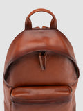 OC PACK 001 - Brown Leather Backpack