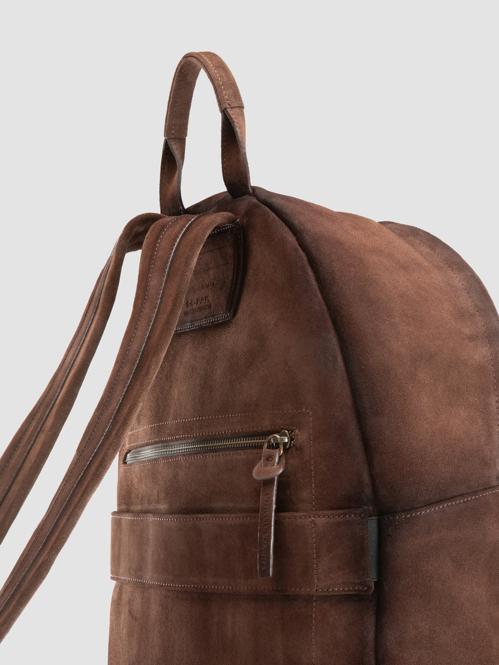 OC PACK 001 - Brown Suede Backpack