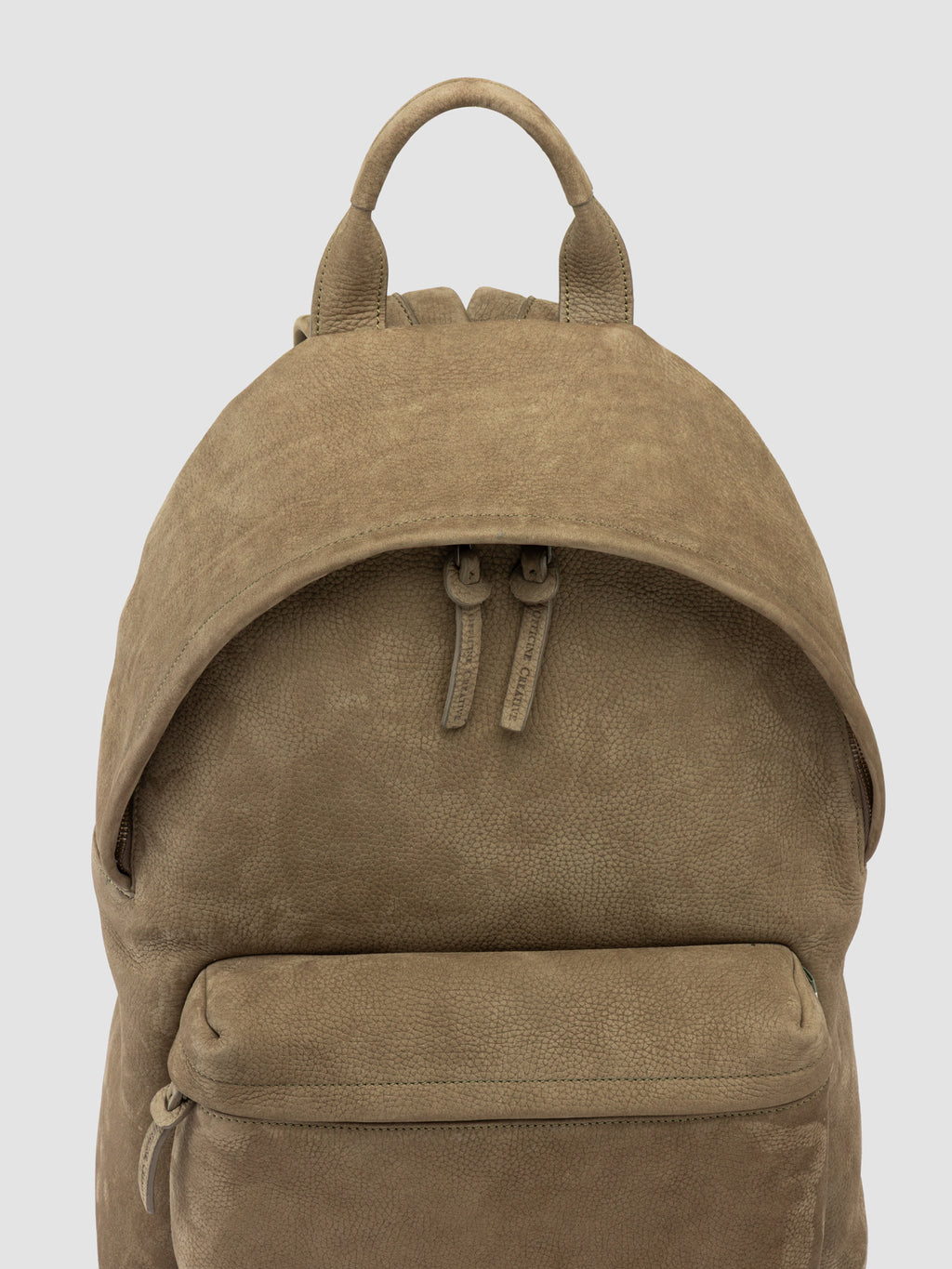 OC PACK 001 - Taupe Leather Backpack