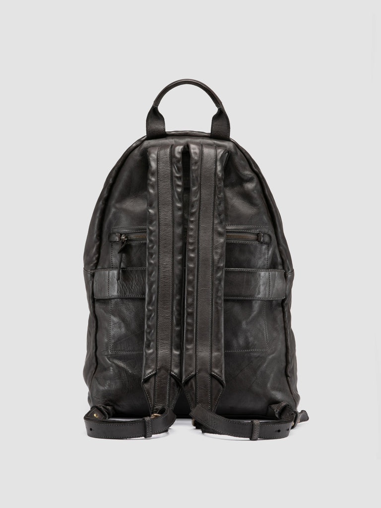 OC PACK 004 - Rucksack aus grauem Leder