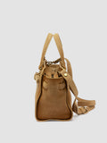 SADDLE 026 - Beigefarbene Henkeltasche aus Wildleder