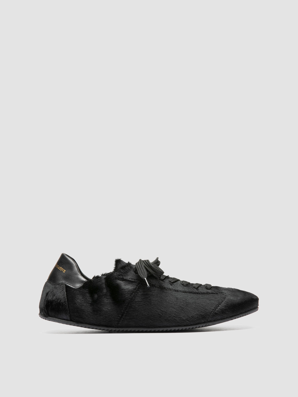 BALLET 102 - Black Leather Low Top Sneakers - image OCDBALL102KEBI41000360 - 1