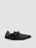 BALLET 102 - Black Leather Low Top Sneakers - image OCDBALL102KEBI41000360 - 1