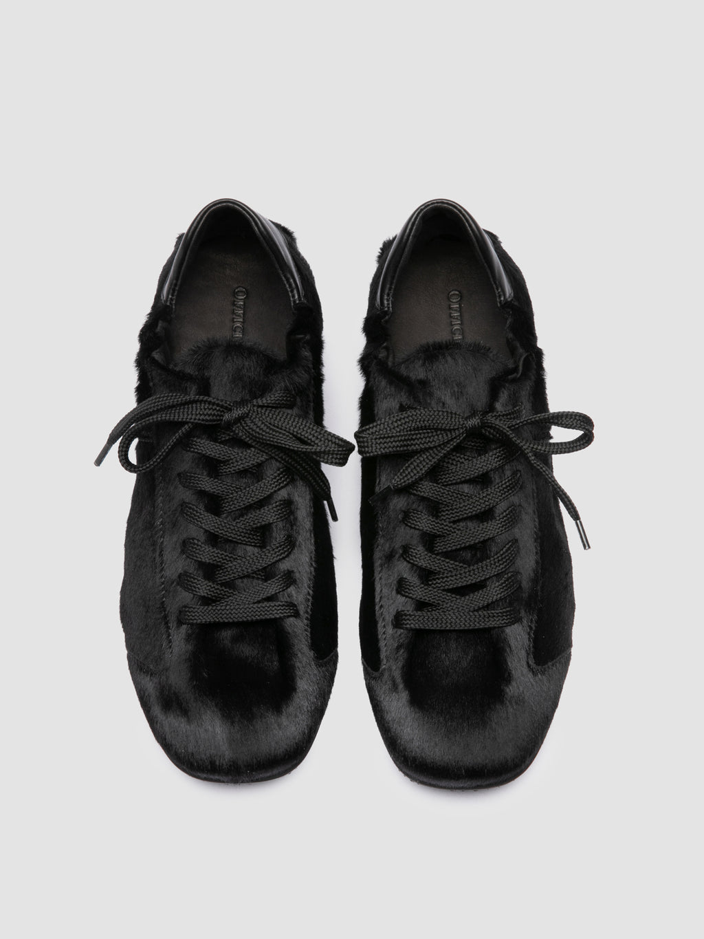 BALLET 102 - Black Leather Low Top Sneakers - image OCDBALL102KEBI41000360 - 2
