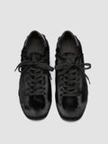 BALLET 102 - Black Leather Low Top Sneakers - image OCDBALL102KEBI41000360 - 2