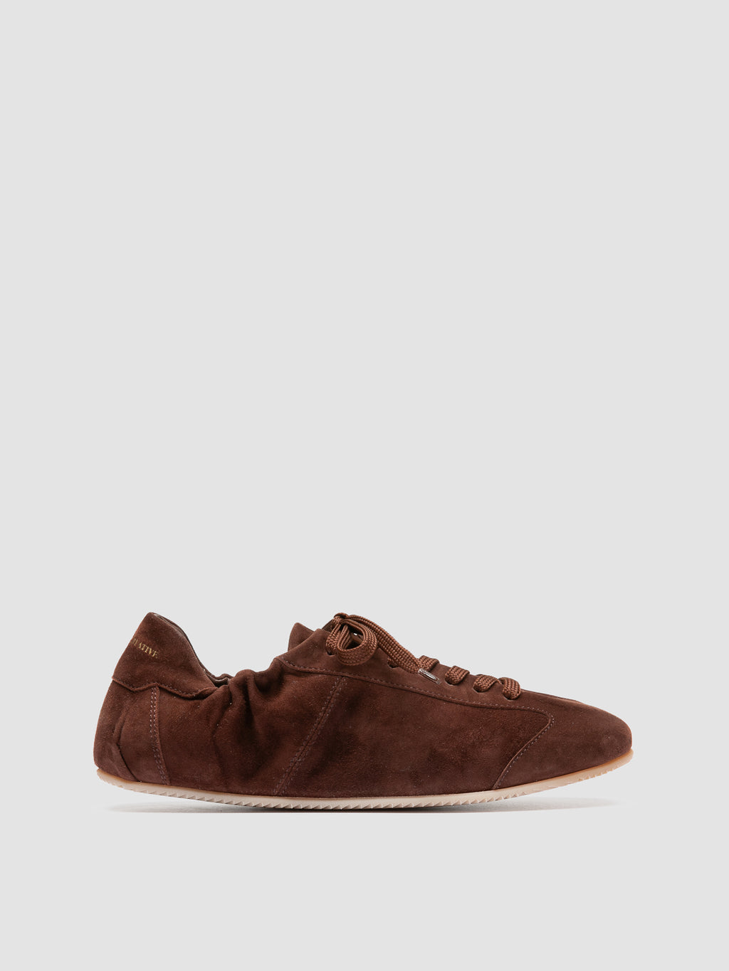 BALLET 102 - Brown Suede Low Top Sneakers