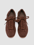 BALLET 102 - Brown Suede Low Top Sneakers
