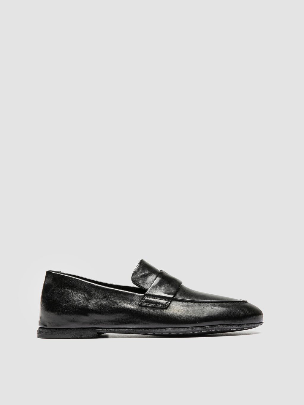 BLAIR DD 001 -  Black Leather Penny Loafers - image OCDBLDD001IGNIS1000360 - 1