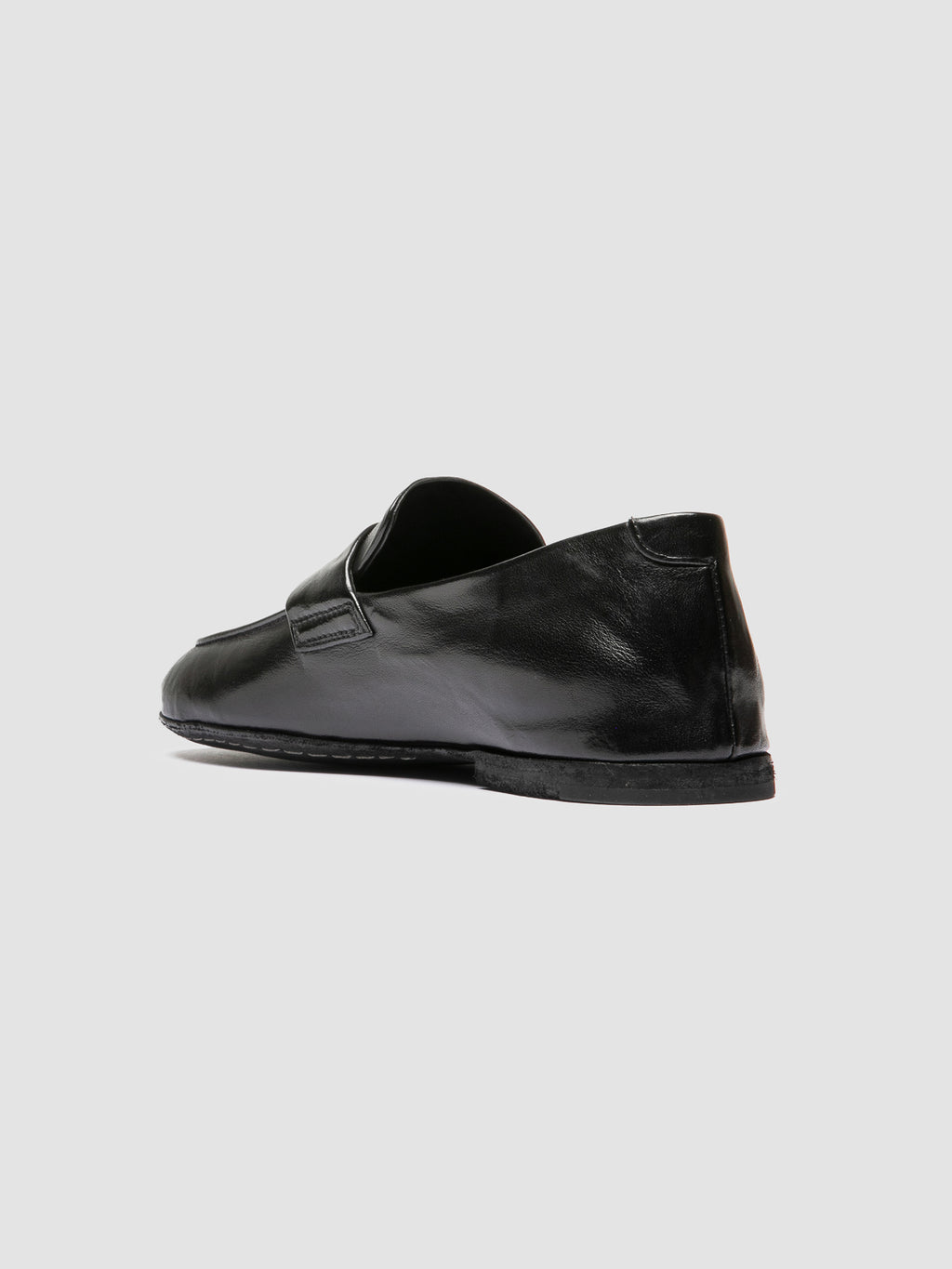 BLAIR DD 001 -  Black Leather Penny Loafers - image OCDBLDD001IGNIS1000360 - 4