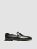 BLAIR DD 001 - Green Leather Penny Loafers