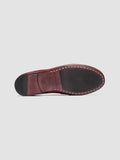 BLAIR DD/002_W - Burgundy Suede Penny Loafers