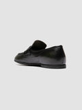 BLAIR DD 003_W - Green Leather Penny Loafers