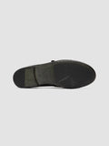 BLAIR DD 003_W - Green Leather Penny Loafers